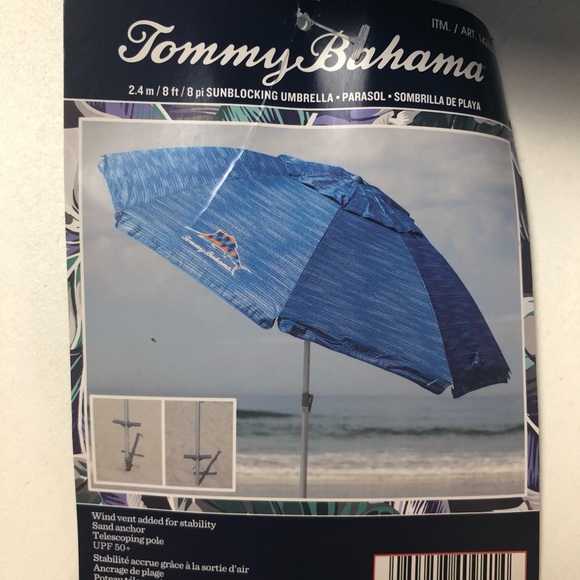 Tommy Bahama Other Tommy Bahama Beach Umbrella Sand Anchor 8ft Nwt